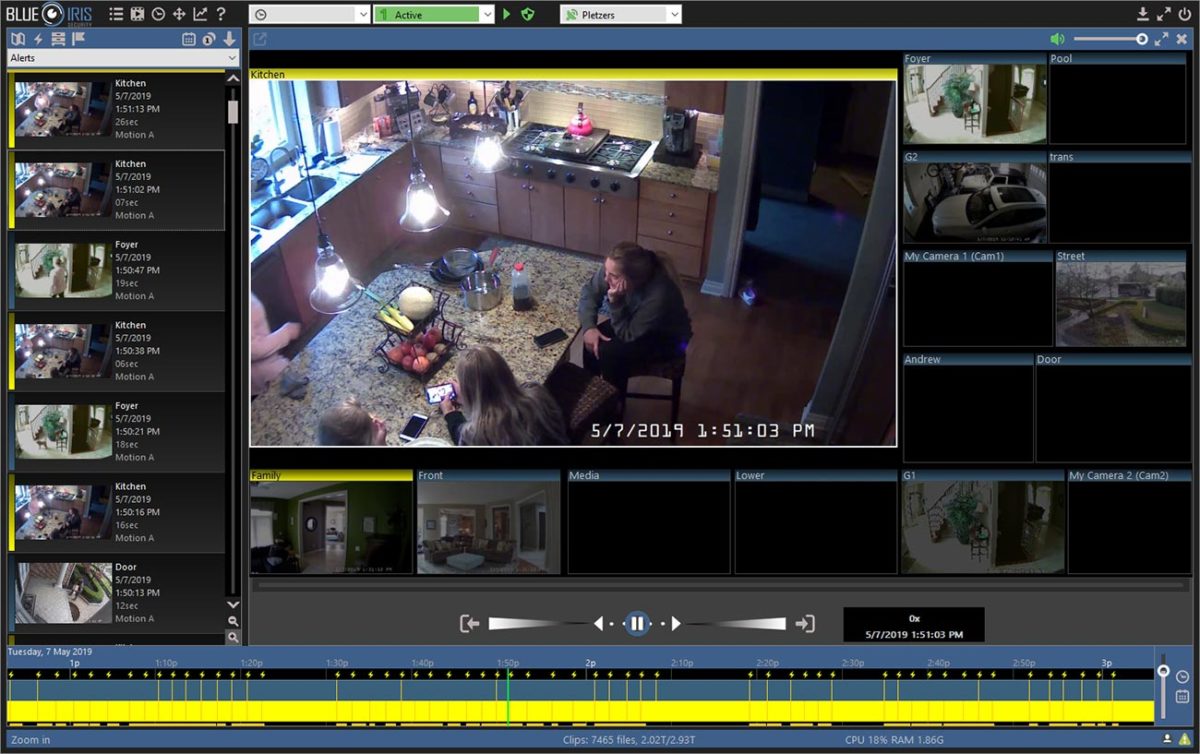 Blue Iris v5 Security Camera Management Software (Full Version