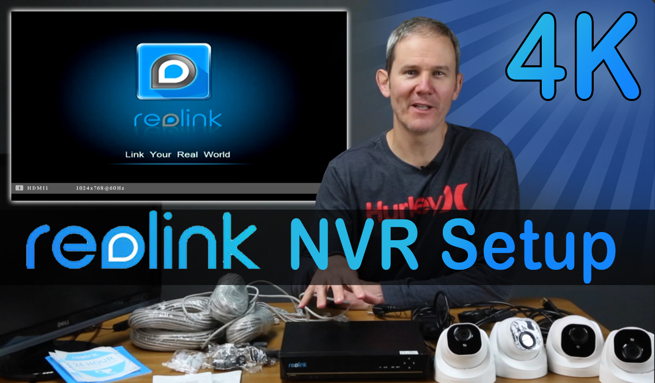 Reolink NVR (RLN8410) Initial Setup Wizard / Format Hard Drive / Add