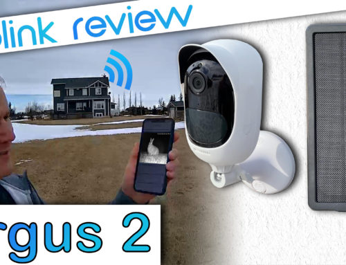 Reolink Argus 2 (WiFi Security Camera) & Solar – Easy setup + Install – DIY Mega Review!