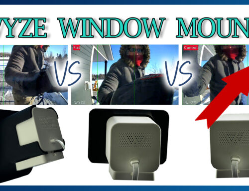 Best Window Mount to Stop Glare – WYZE Cam V3 Settings + Comparison